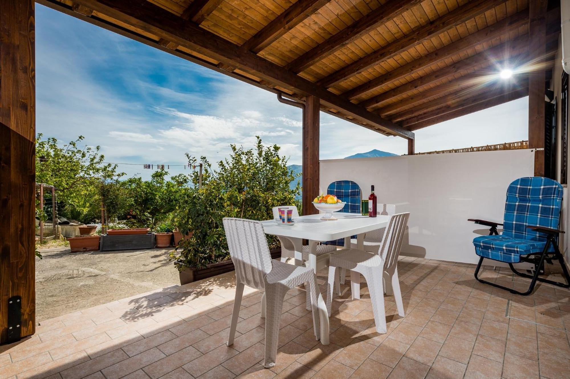 Ferienwohnung Casa Vacanza Saraceno Castellammare del Golfo Exterior foto